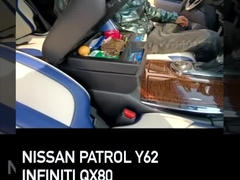 गश्त के लिए समर्पित y62 PAR प्लास्टिक उठा हुआ आर्मरेस्ट ब्लैक कार इंटीरियर आर्मरेस्ट